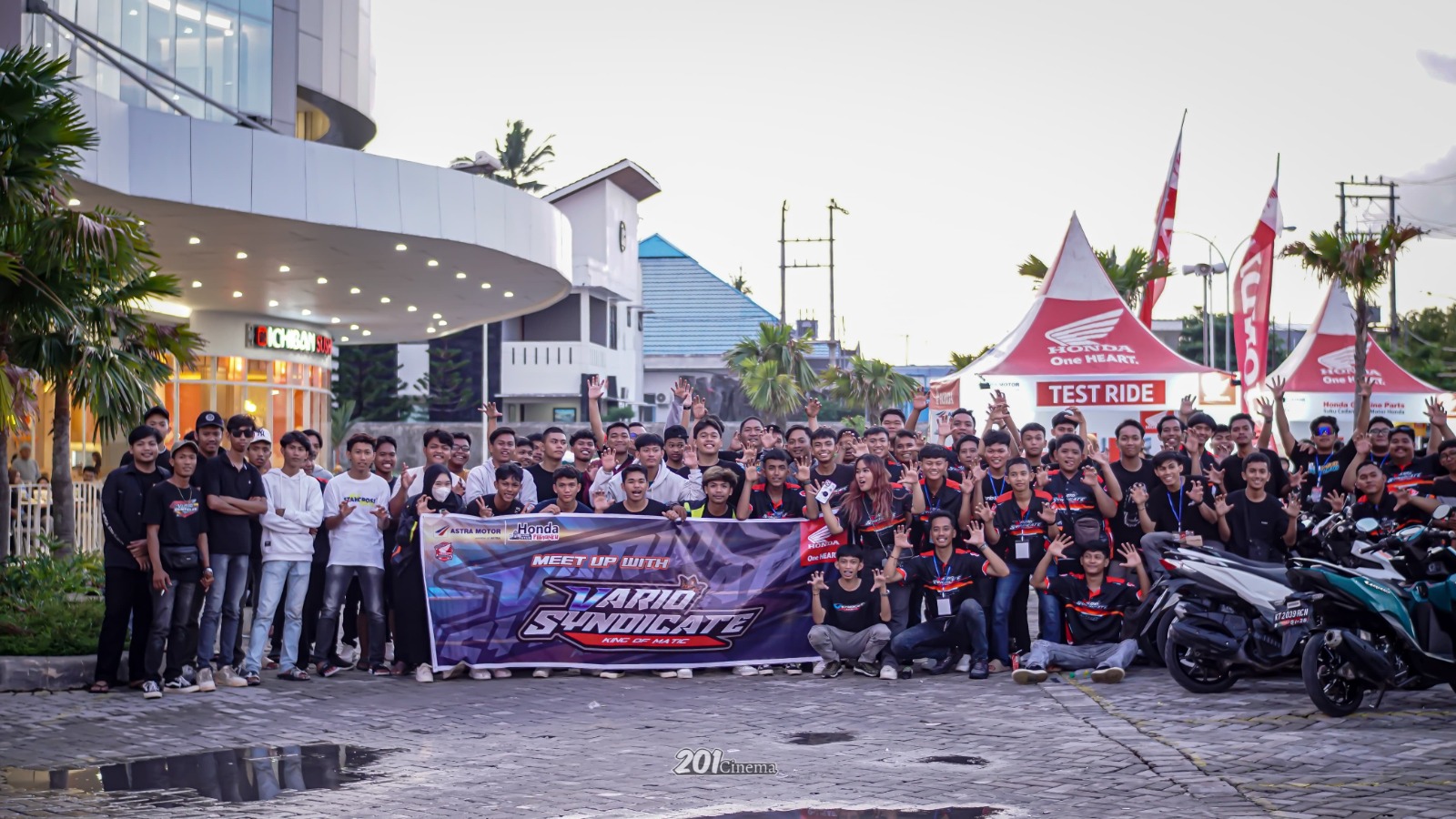 Perkuat Silahturahmi Ala Komunitas Honda Vario Syndicate Bontang